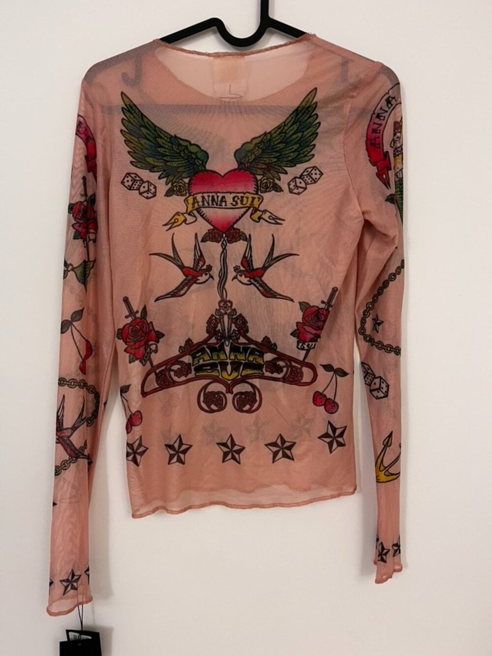 NWT Anna Sui Mesh Top - Picture 2 of 4